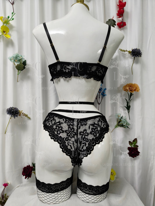 Set Idalia negro