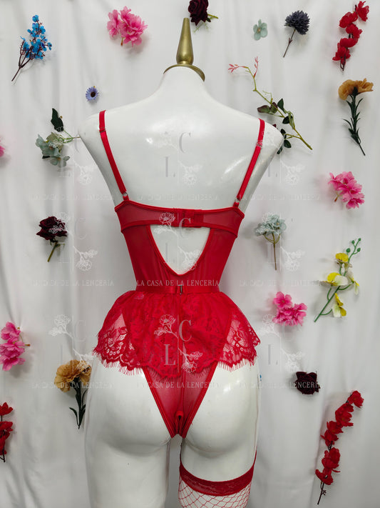 Set diamante rojo