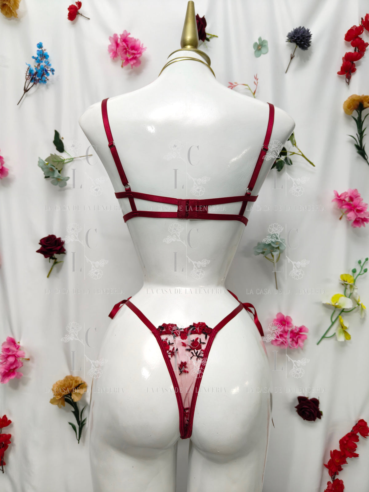 Set amanecer rojo