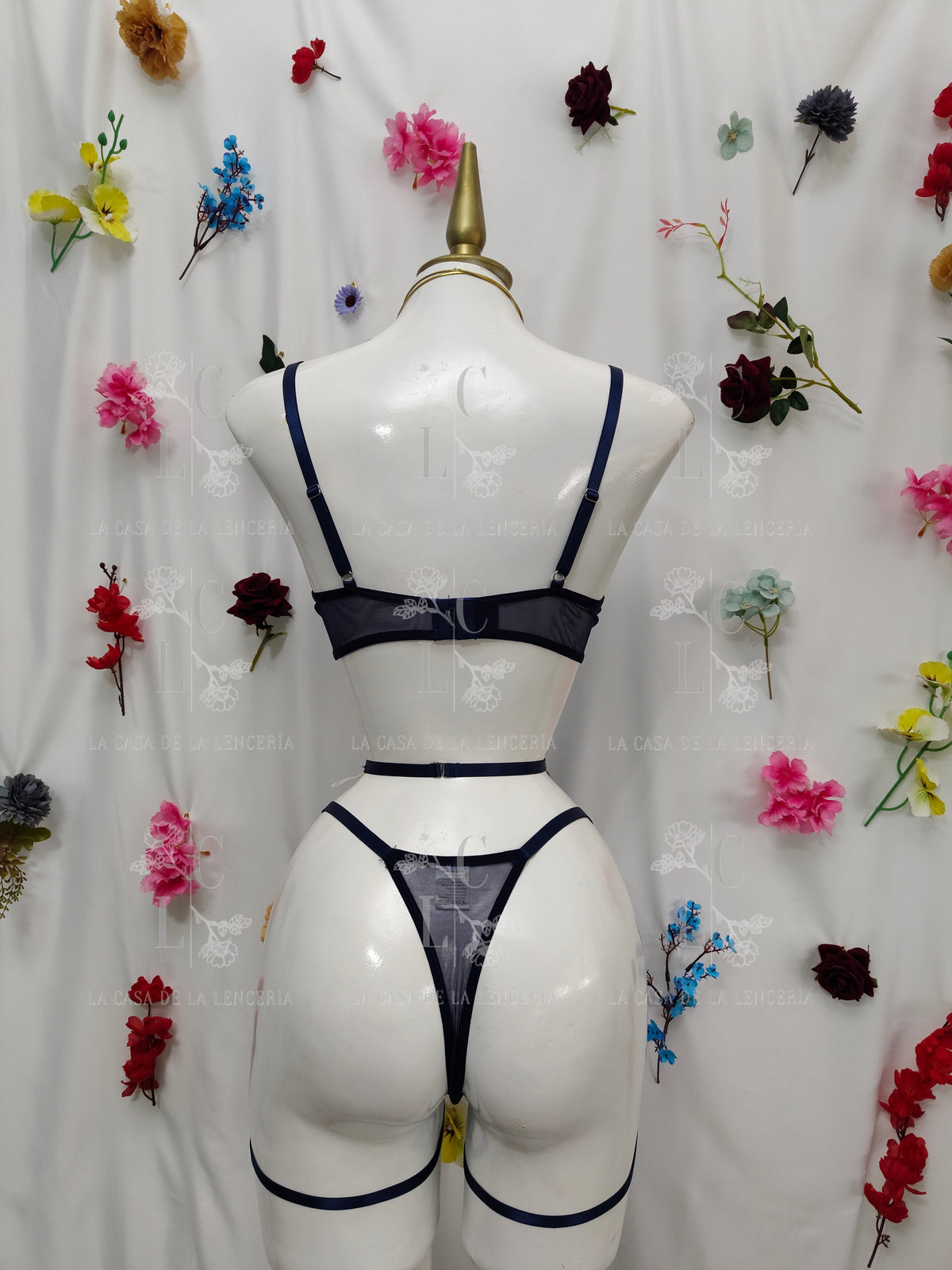 Set Minka azul marino