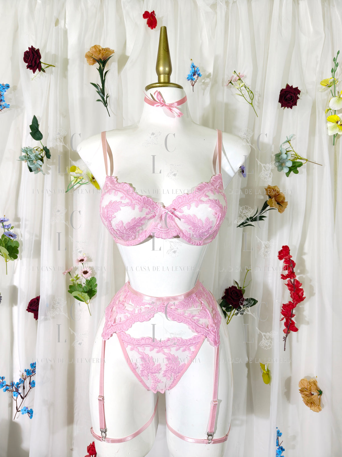 Set Minka rosa