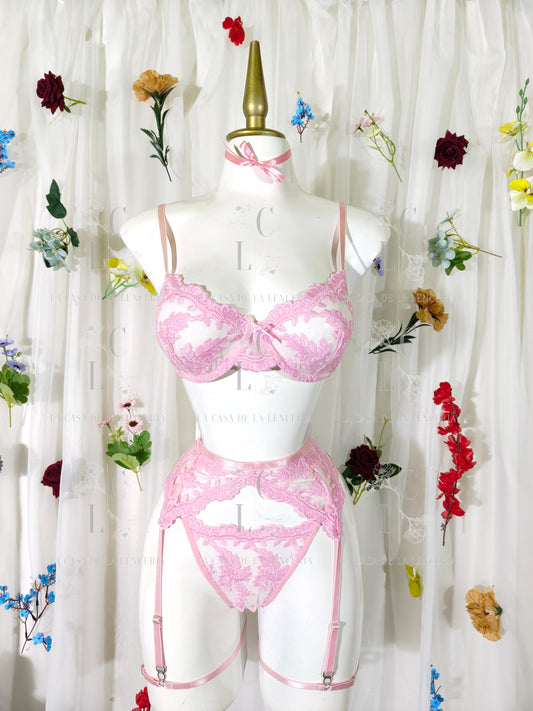 Set Minka rosa