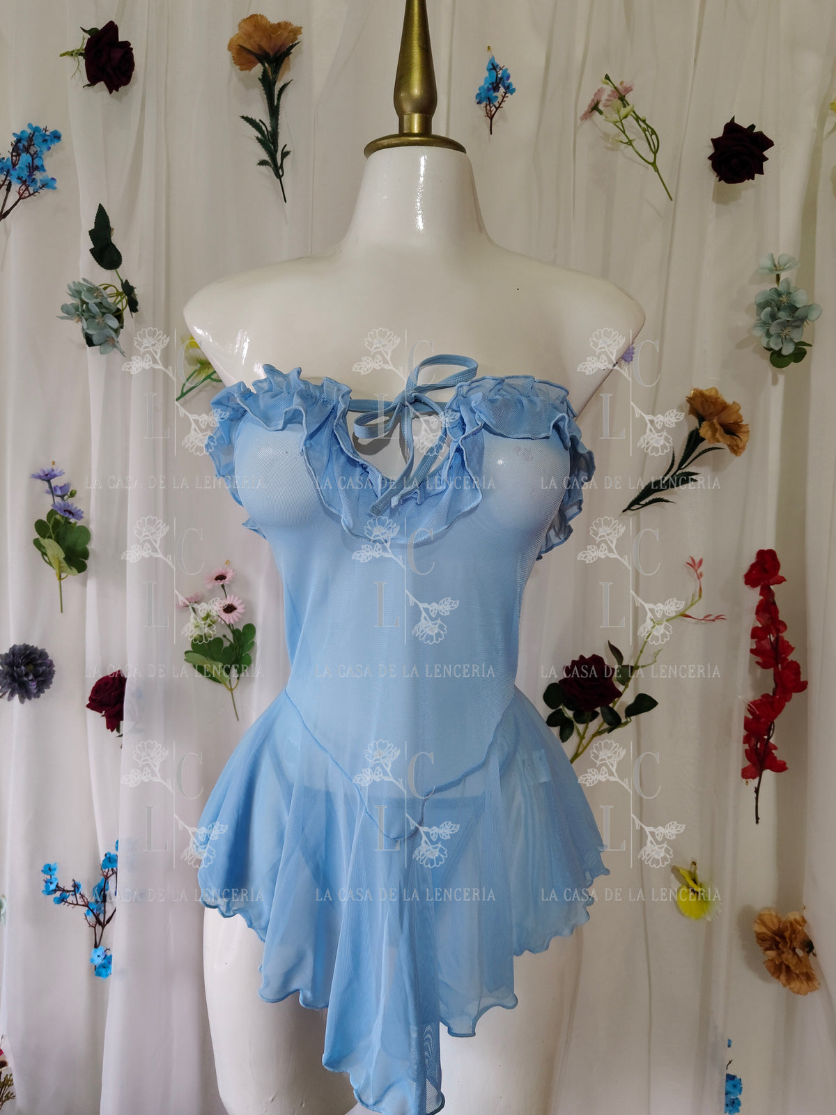 Set Carolina azul