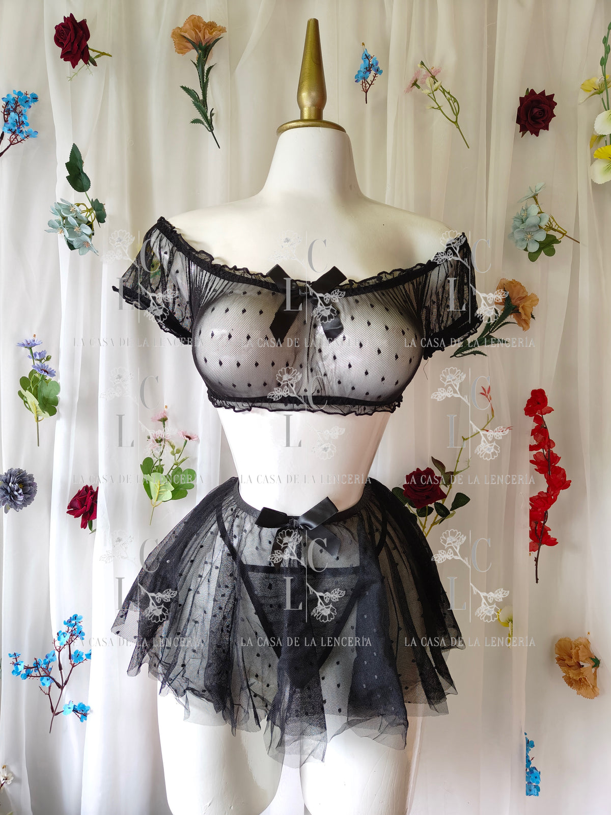 Set Coraline negro