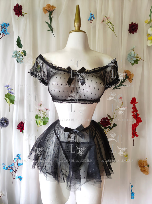 Set Coraline negro