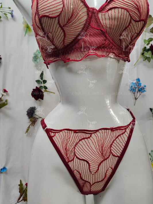 Set Victoria rojo