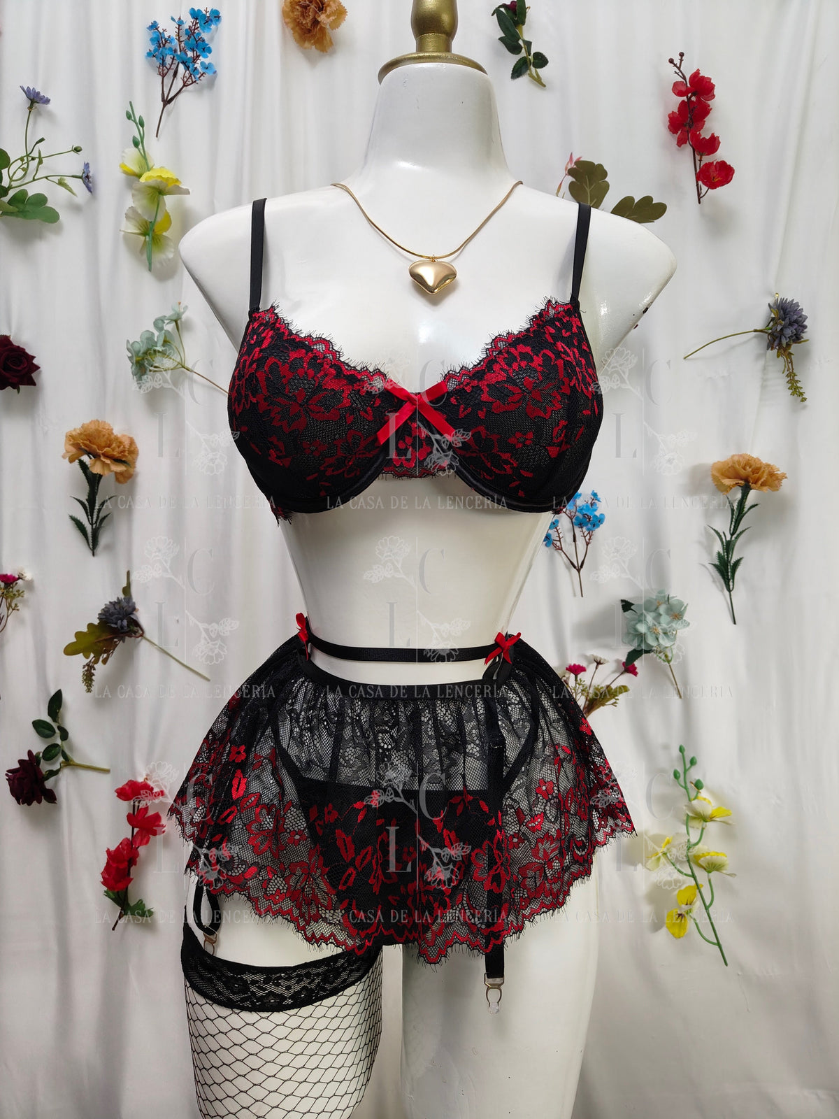 Set Fugaz rojo