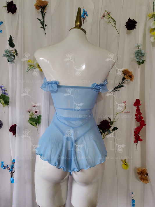 Set Carolina azul