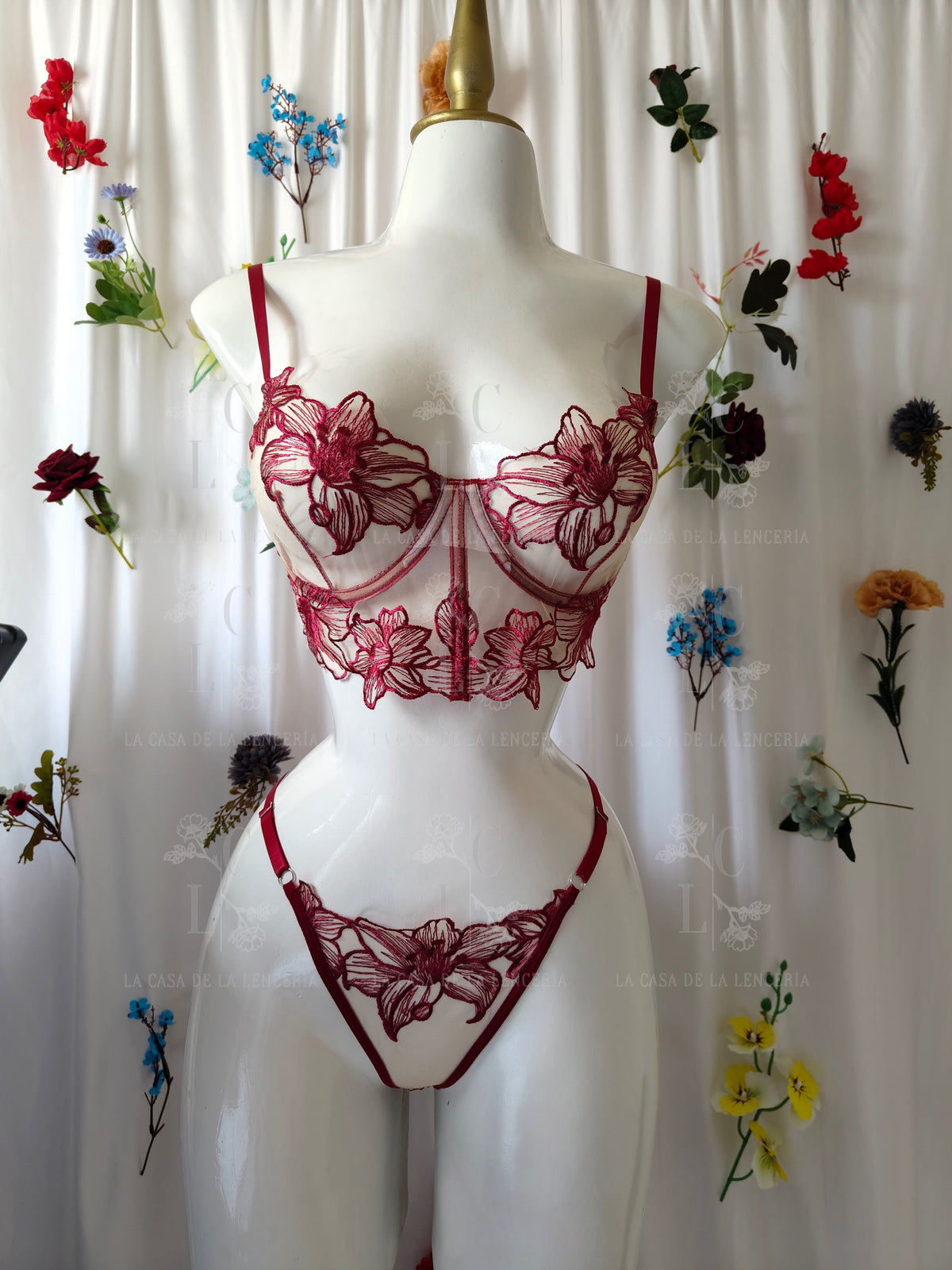 Set Arleth rojo