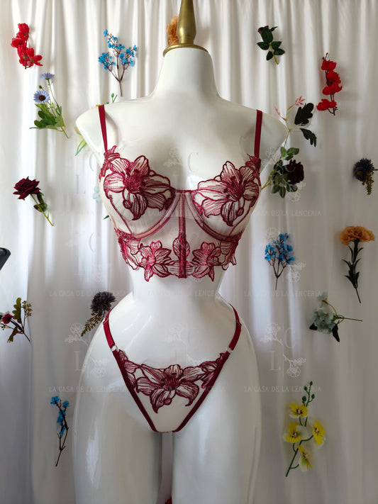Set Arleth rojo