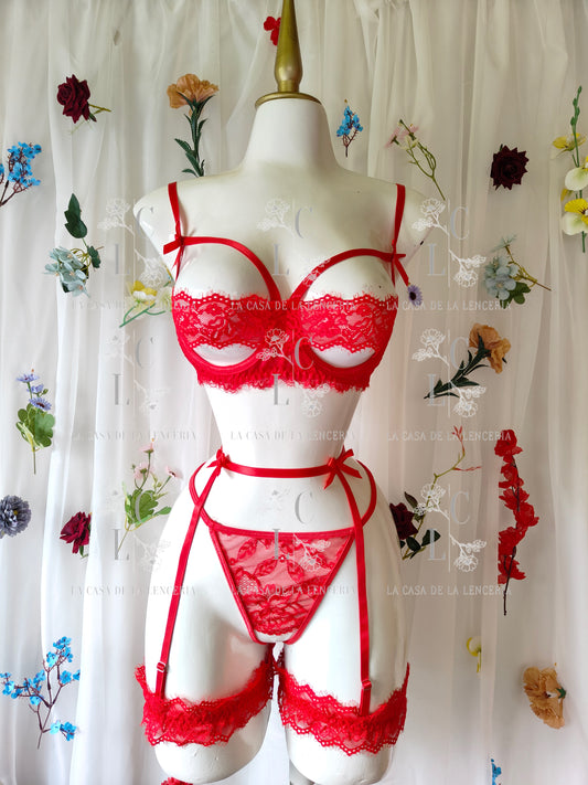Set Ariella rojo