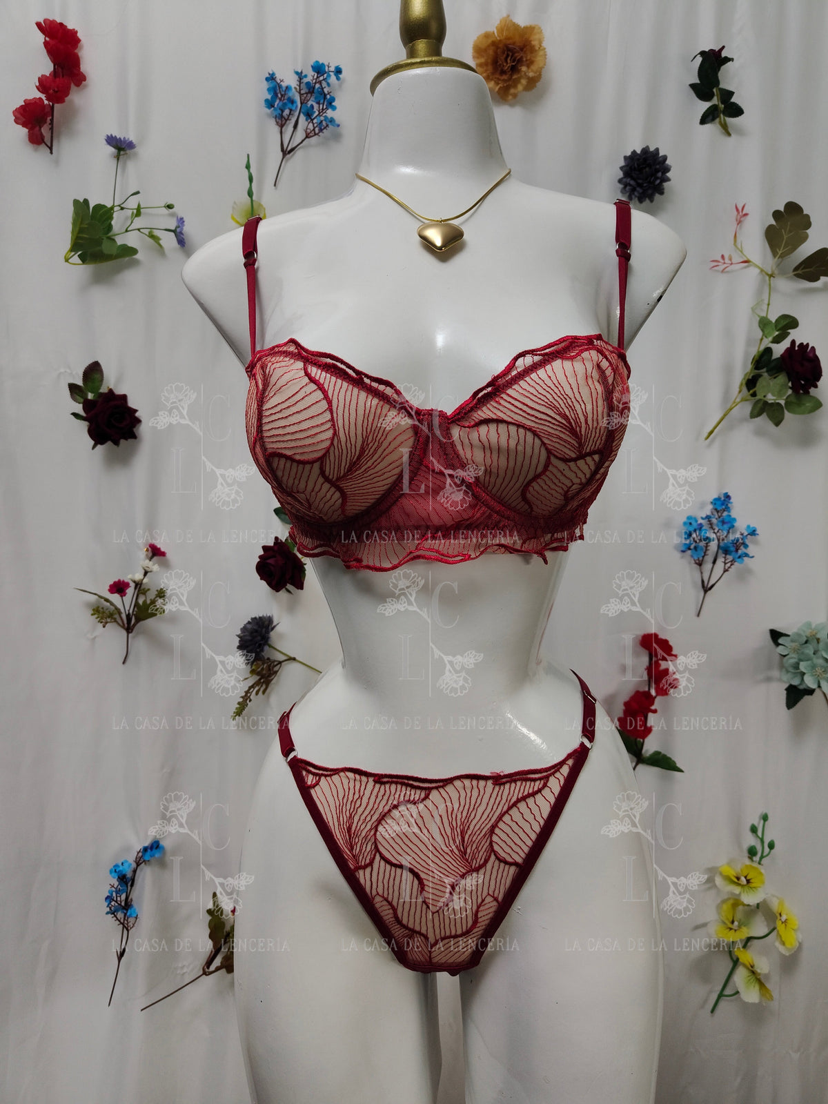 Set Victoria rojo