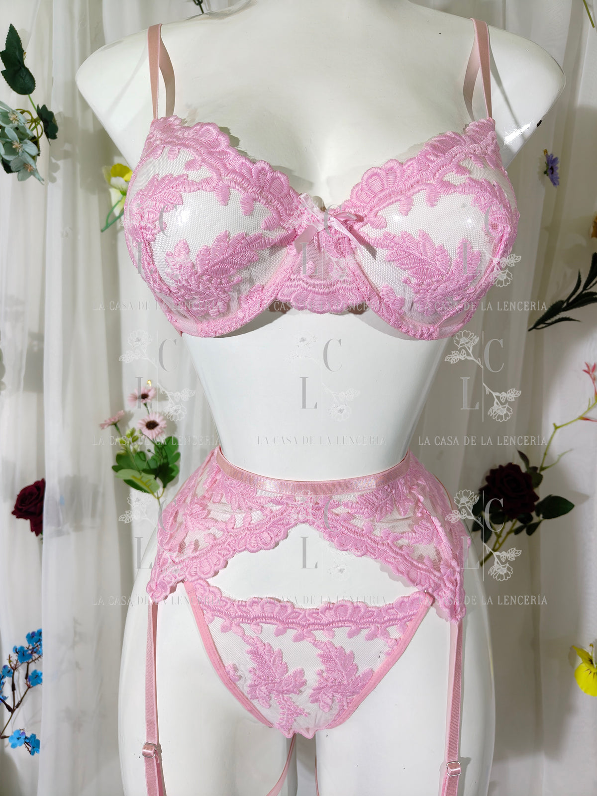 Set Minka rosa