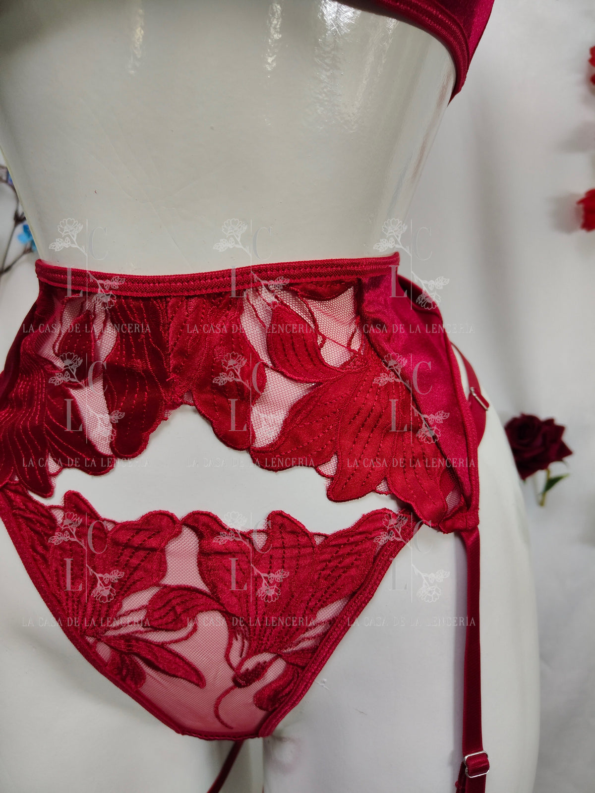 Set Océano rojo liguero