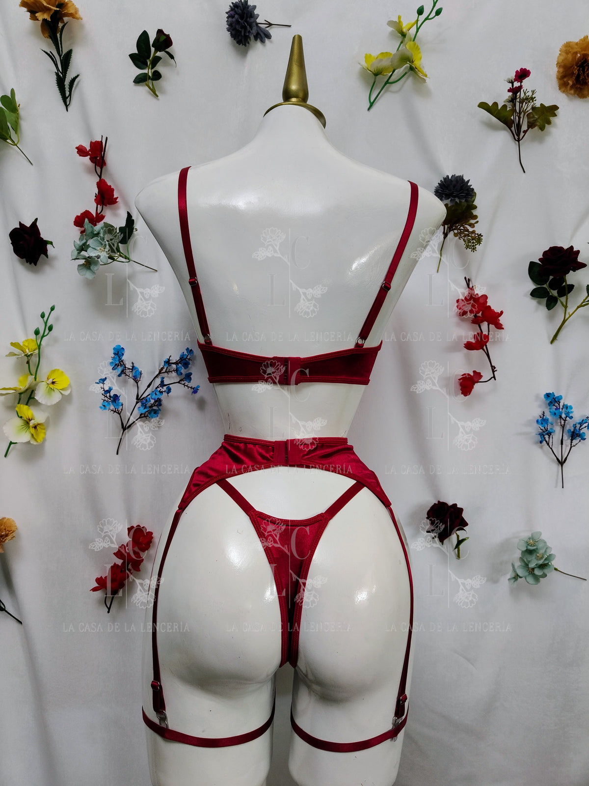 Set Océano rojo liguero