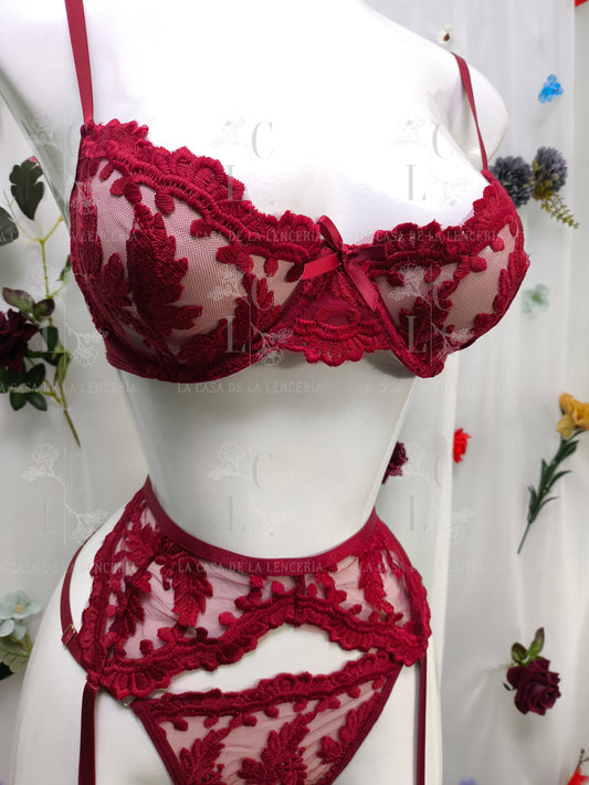 Set Minka rojo