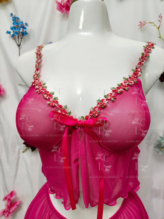 Set Rosandy fucsia