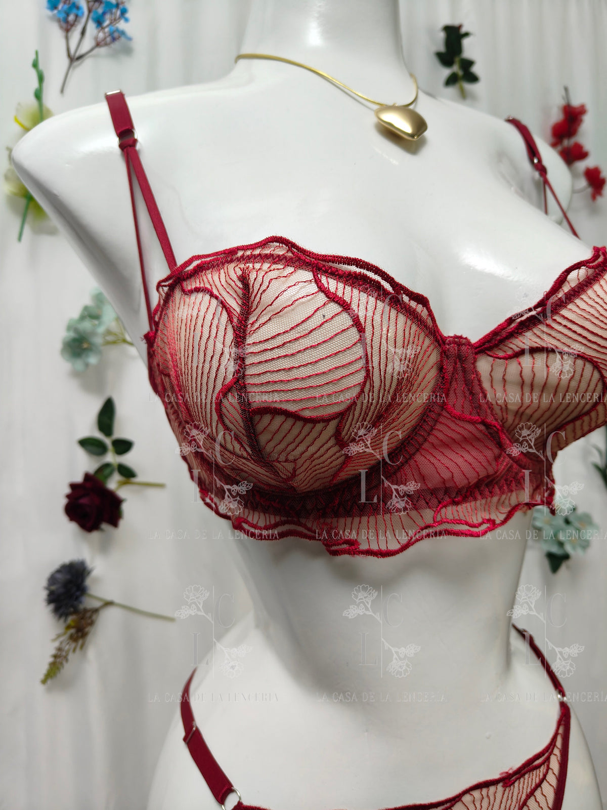 Set Victoria rojo