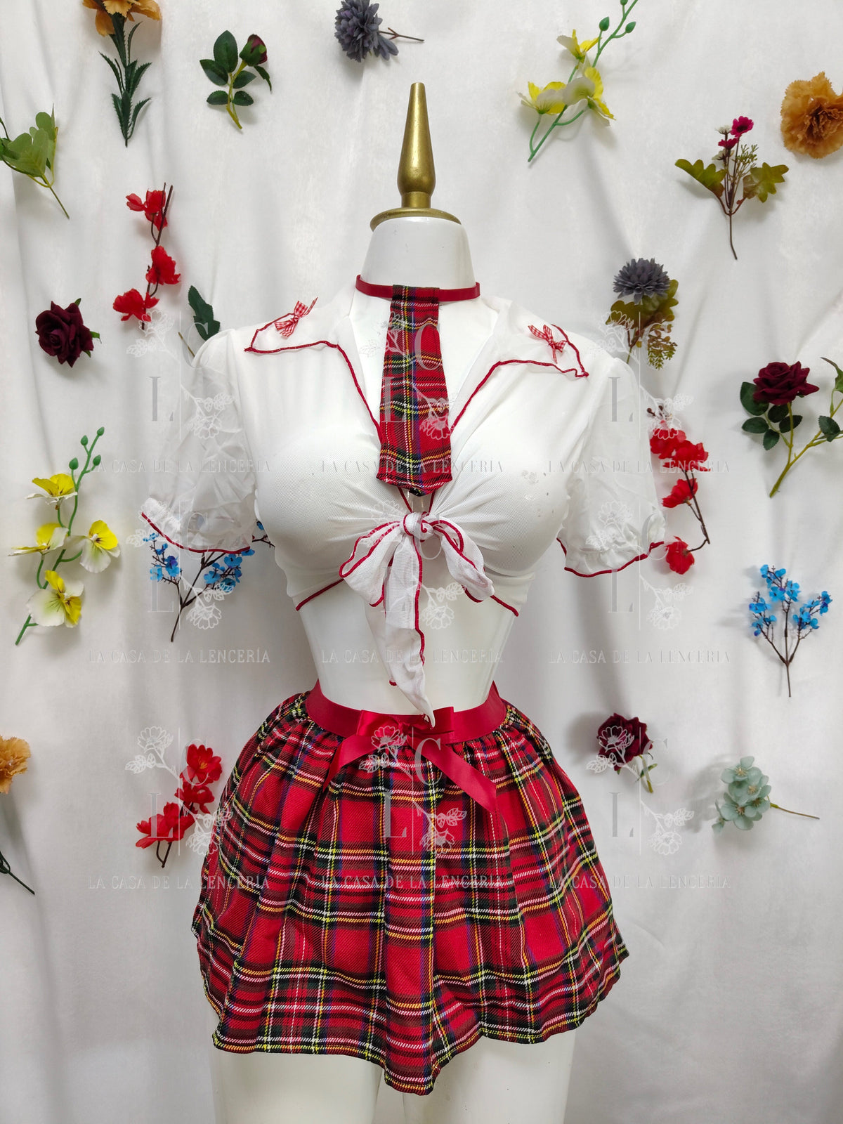 Set colegiala moñitos