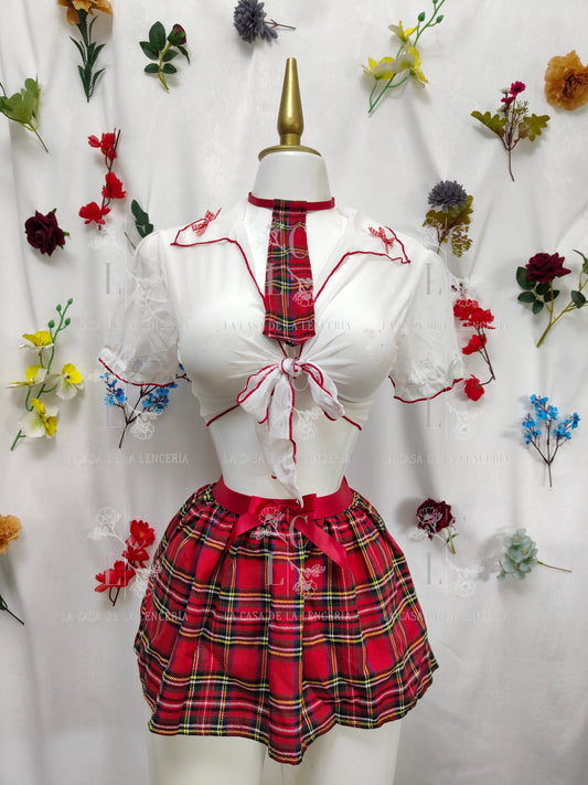 Set colegiala moñitos