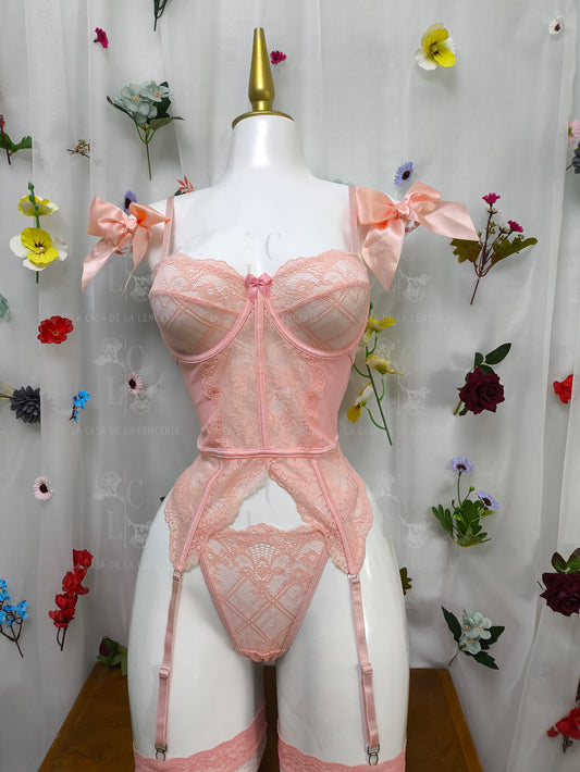 Set Orquídea rosa