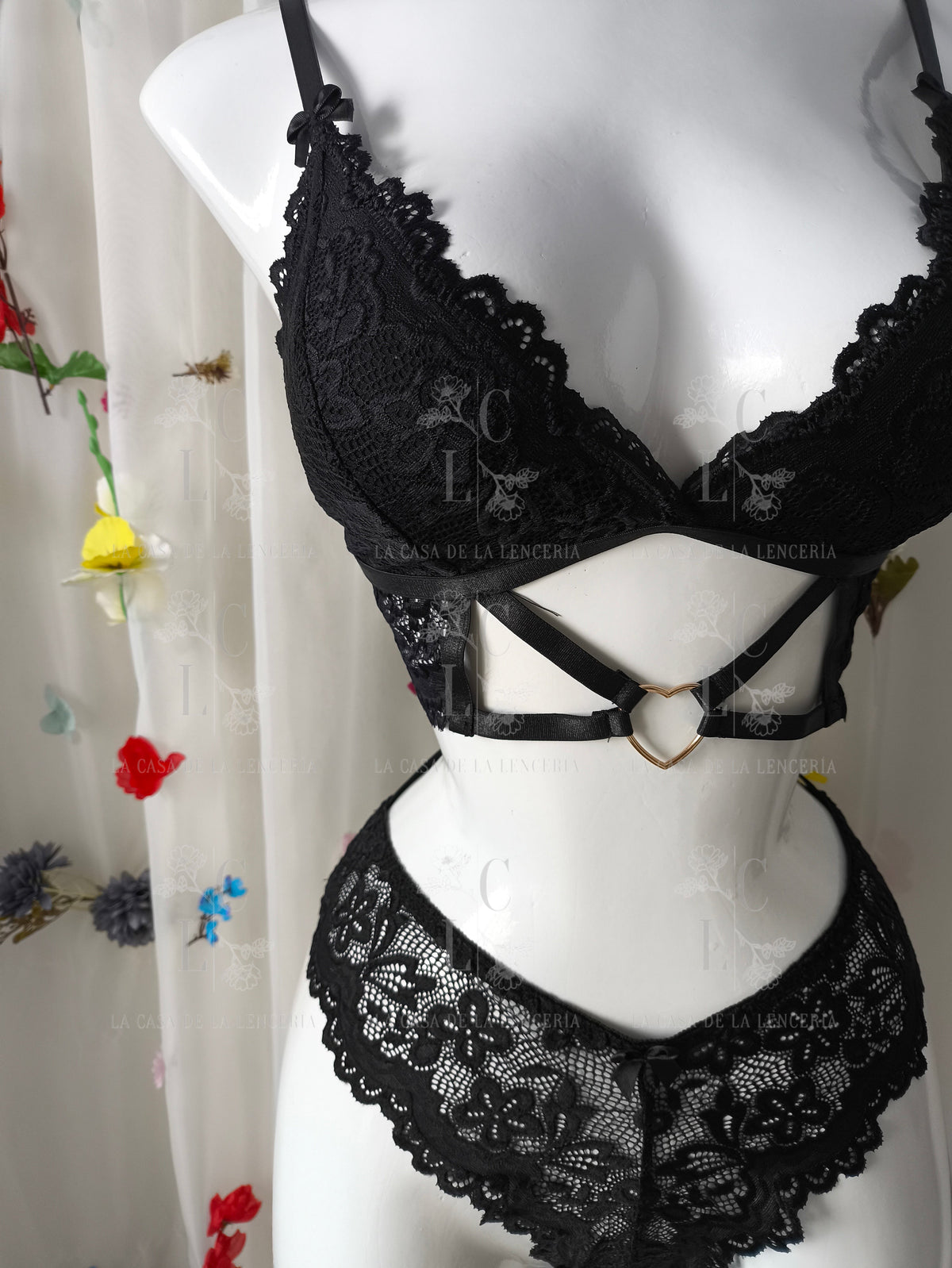 Set Romántica Negro