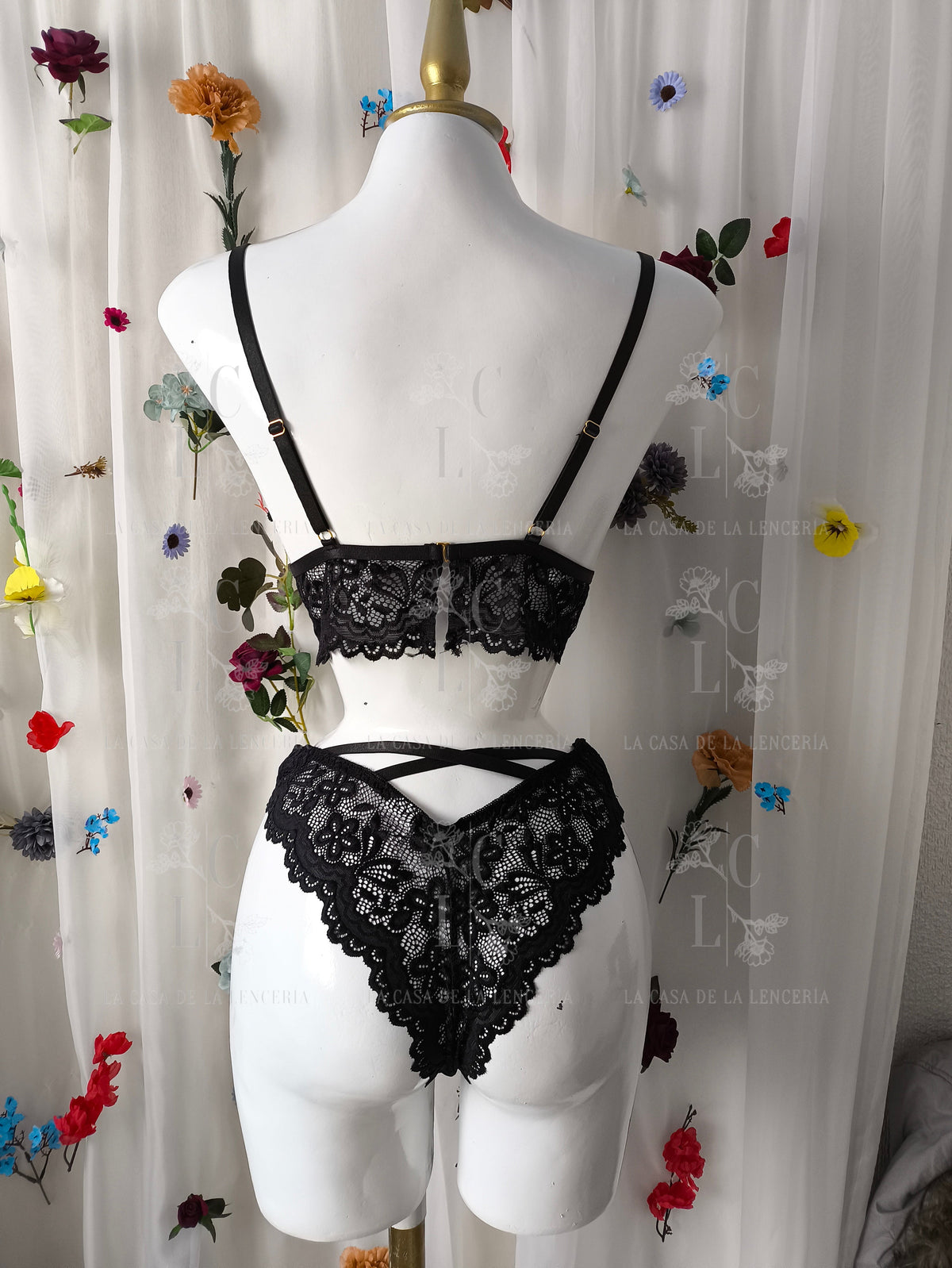 Set Romántica Negro