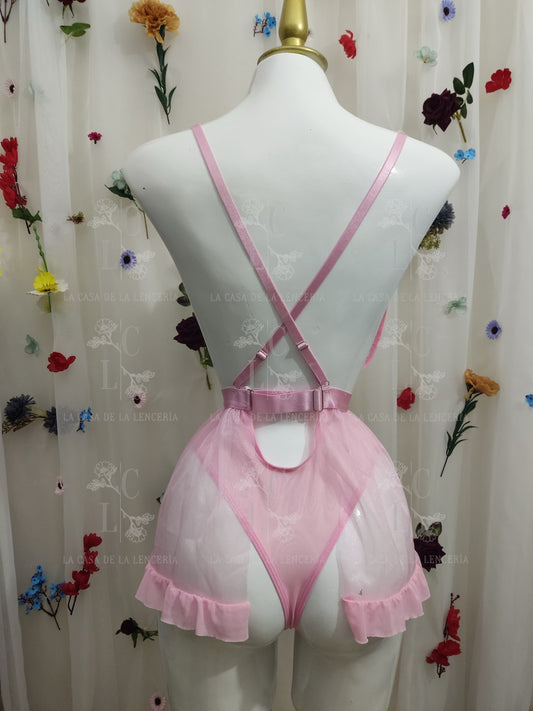 Body Malibú rosa