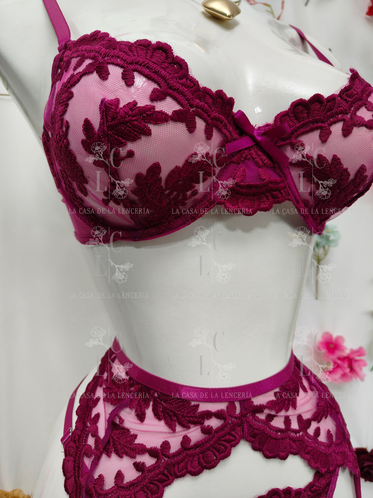 Set Minka magenta