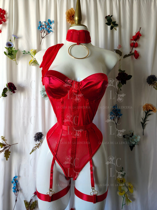 Set Perséfone rojo