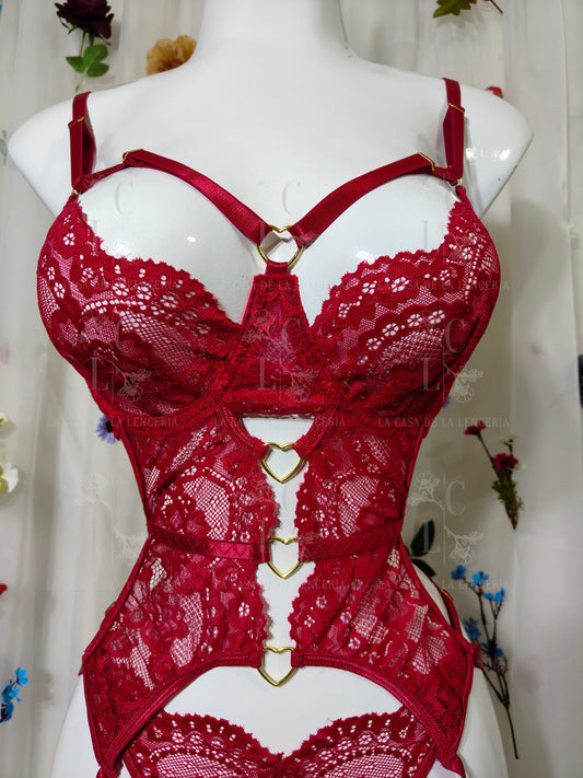 Set Masha rojo