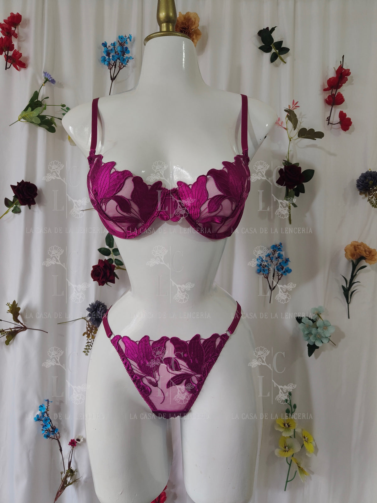 Set Océano magenta