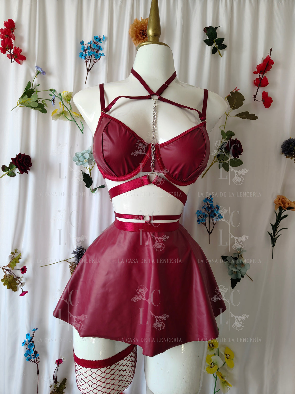 Set Amazonas guinda