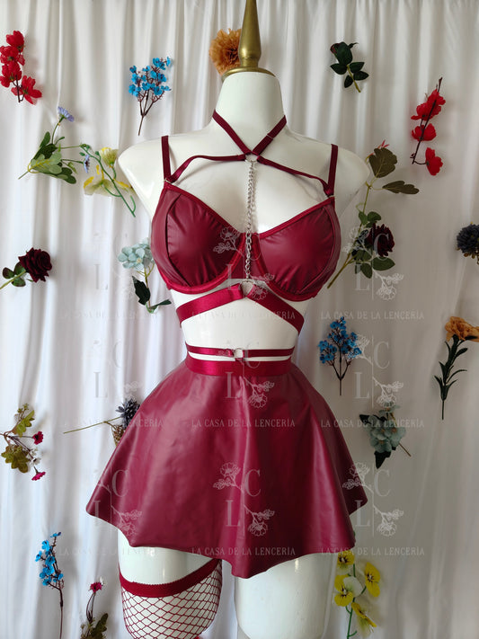 Set Amazonas guinda