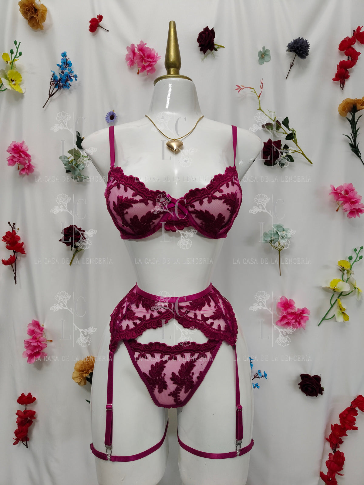Set Minka magenta
